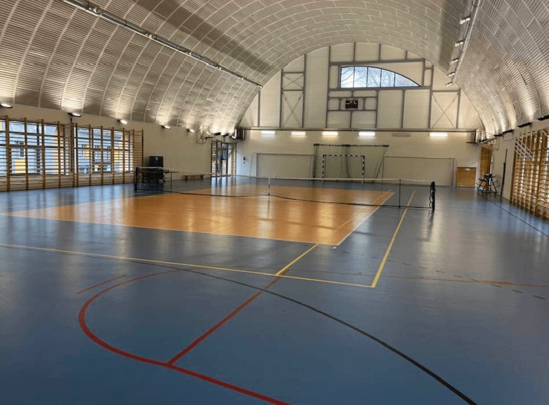 Hala sportowa ośrodka Clinica Pro Medica & Sport
